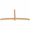 Ekena Millwork Bellingham Timber Gable Bracket, Western Red Cedar, 96"W x 48"H x 3 1/2"D x 3 1/2"F, 12/12 Pitch GBW096X48X0404BEL00SWR - alternate 2